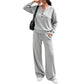 👗✨Women's Effortless Top & Wide-leg Pants Set✨𝘉𝘶𝘺 𝘢𝘯𝘺 2 𝘢𝘯𝘥 𝘨𝘦𝘵 𝘢𝘯 𝘦𝘹𝘵𝘳𝘢 8% 𝘥𝘪𝘴𝘤𝘰𝘶𝘯𝘵