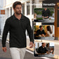 ⌛Limited-Time Offer-✨Men's Breathable Waffle Texture Collared Top