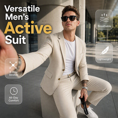 ✨Men's Versatile Stretch Business Suit