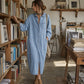 👗✨Women's Casual Loose Denim Shirt Dress