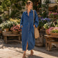 👗✨Women's Casual Loose Denim Shirt Dress