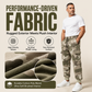 Men's Camouflage Drawstring Athletic Cargo Pants