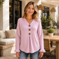 ✨👚Women's V Neck Knit Sweater
