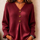 ✨👚Women's V Neck Knit Sweater