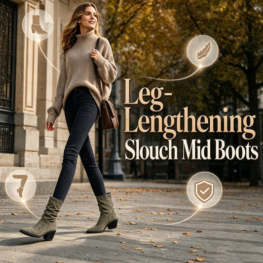 ⌛Limited-Time Offer-✨Women's Pointed Toe Chunky Heel Boots