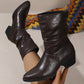 ⌛Limited-Time Offer-✨Women's Pointed Toe Chunky Heel Boots