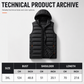 ✨Men's Winter Padded Vest with Detachable Hood