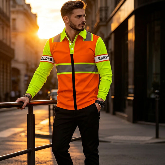 ✨Men's High Visibility Long Sleeve Top