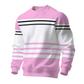 ✨Men's Striped Colorblock Long Sleeve Sweatshirt