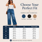 ✨Women's Layered Skirt Over Denim Jeans