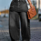 ✨Women's Layered Skirt Over Denim Jeans