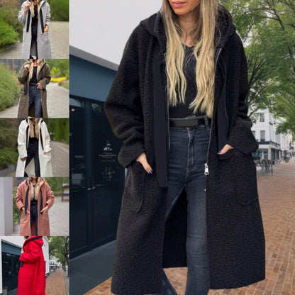 👚✨Women's Trendy Zip-Up Hooded Coat with Pockets✨𝘉𝘶𝘺 2 𝘢𝘯𝘥 𝘨𝘦𝘵 𝘢𝘯 𝘦𝘹𝘵𝘳𝘢 8% 𝘥𝘪𝘴𝘤𝘰𝘶𝘯𝘵