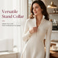 ⌛Limited-Time Offer-👗✨Women’s Ribbed Knit Slim Fit Half-Zip Dress