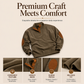 ✨Men's Corduroy Stand Collar Sweatshirt