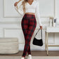 ✨High-Elasticity Slim Fit Warm Plaid Leggings for Women