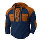 ✨Men's Casual Waffle Knit Hooded Sweatshirt