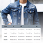 ✨ Timeless Denim Style | Men's Vintage-Wash Distressed Denim Jacket ⚡ Free Shipping