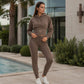 ✨🍁New Fall Collection-Women's Cinched Waist Hoodie & Pants Set