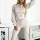 ✨🍁New Fall Collection-Women's Cinched Waist Hoodie & Pants Set