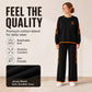 👗✨Women's Casual Sweatshirt & Wide-Leg Pants Set✨𝘉𝘶𝘺 𝘢𝘯𝘺 2 𝘢𝘯𝘥 𝘨𝘦𝘵 𝘢𝘯 𝘦𝘹𝘵𝘳𝘢 8% 𝘥𝘪𝘴𝘤𝘰𝘶𝘯𝘵