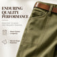 ✨ Flattering Everyday Style | Women's Straight-Leg Utility Pants with Reinforced Seams