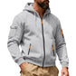 ✨Men's Full-Zip Hooded Cargo Jacket