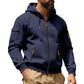 ✨Men's Full-Zip Hooded Cargo Jacket