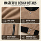 Men's Faux Suede Bomber Jacket