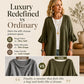 ✨👚Women's Ruffle Sleeve Knit Cardigan