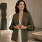 ✨👚Women's Ruffle Sleeve Knit Cardigan
