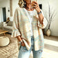 ✨👚Women's Ruffle Sleeve Knit Cardigan