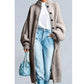 ✨🧶 Cozy Length, Effortless Layers | Women's Chunky Knit Long Sweater Coat