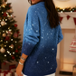 ✨👚Women’s Sparkly Knit Long Sleeve Sweater