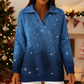 ✨👚Women’s Sparkly Knit Long Sleeve Sweater