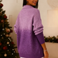 ✨👚Women’s Sparkly Knit Long Sleeve Sweater