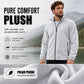 ✨Men's Stand Collar Zip-Up Warm Jacket