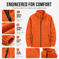 ✨Men's Stand Collar Zip-Up Warm Jacket