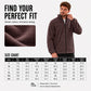 ✨Men's Stand Collar Zip-Up Warm Jacket