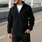 ✨Men's Stand Collar Zip-Up Warm Jacket