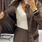 👗✨ Women's Casual Jacket and Pants Set