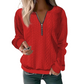 👚✨Women’s Half-Zip Cable Knit Sweatshirt✨𝘉𝘶𝘺 𝘢𝘯𝘺 2 𝘢𝘯𝘥 𝘨𝘦𝘵 𝘢𝘯 𝘦𝘹𝘵𝘳𝘢 8% 𝘥𝘪𝘴𝘤𝘰𝘶𝘯𝘵