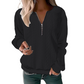 👚✨Women’s Half-Zip Cable Knit Sweatshirt✨𝘉𝘶𝘺 𝘢𝘯𝘺 2 𝘢𝘯𝘥 𝘨𝘦𝘵 𝘢𝘯 𝘦𝘹𝘵𝘳𝘢 8% 𝘥𝘪𝘴𝘤𝘰𝘶𝘯𝘵