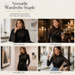 Women's Elegant Long-Sleeve Lace Shirt