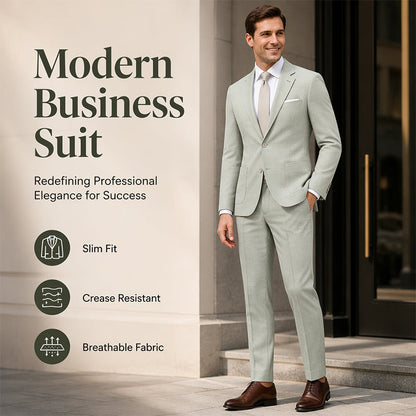 ✨Men's Slim Fit 2-Piece Suit