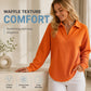 👚✨Women's Knit V-Neck Long Sleeve Top