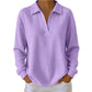 👚✨Women's Knit V-Neck Long Sleeve Top