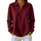 👚✨Women's Knit V-Neck Long Sleeve Top