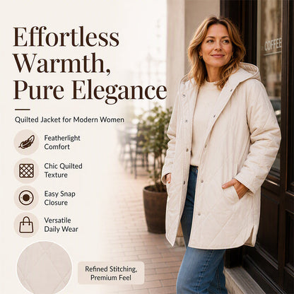 👚✨Women's Winter Diamond Quilted Hooded Coats
