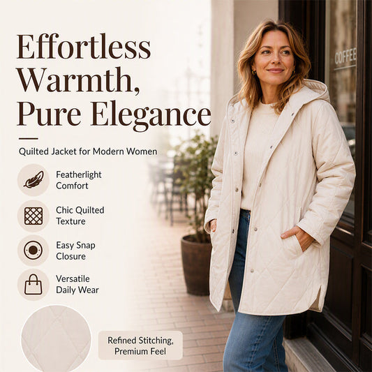 👚✨Women's Winter Diamond Quilted Hooded Coats