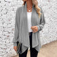 👚✨Women's Casual Draped Open Front Cardigan
